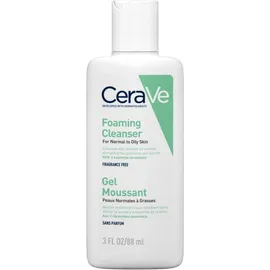 CeraVe Foaming Cleanser Gel Καθαρισμού για Κανονική - Λιπαρή Επιδερμίδα 88ml
