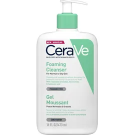 CeraVe Foaming Cleanser Gel Καθαρισμού για Κανονική - Λιπαρή Επιδερμίδα 473ml