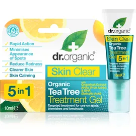 DR.ORGANIC Skin Clear Organic Tea Tree Treatment Gel 10ml