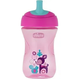 Chicco Advanced Cup Easy Drinking 12m+ Ρόζ 266ml