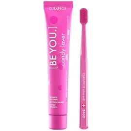 Curaprox Be You Candy Lover Οδοντόβουρτσα + Οδοντόκρεμα Καρπούζι 90ml
