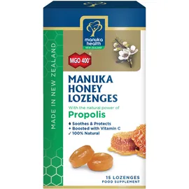 Am Health Manuka Health MGO™400+ Manuka Honey lozenges With Poropolis 15τμχ
