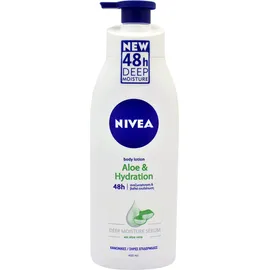 Nivea Body Lotion Aloe & Hydration Λοσιόν Σώματος για Κανονικές/Ξηρές Επιδερμίδες 400ml