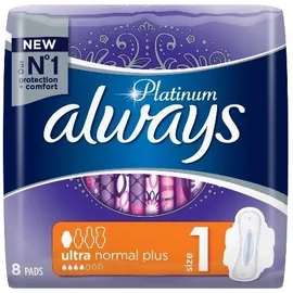 Always Platinum Ultra Normal Plus No1 8τμχ