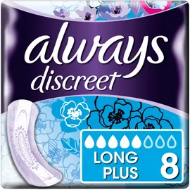 Always Discreet Long Plus 8τμχ