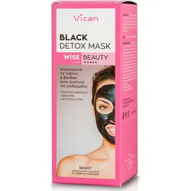 Vican Wise Beauty Black Detox Mask 50ml