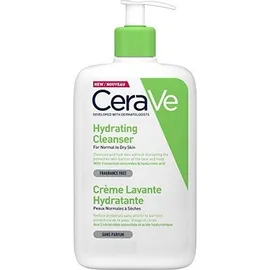 CeraVe Hydrating Cleanser Κρέμα Καθαρισμού για Κανονική - Ξηρή Επιδερμίδα 1000ml