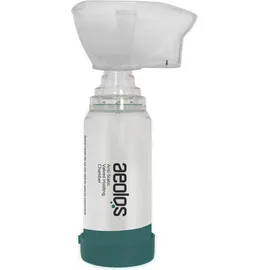 Aeolos Αεροθάλαμος Εισπνοών Ενηλίκων 6+ ετών (Μάσκα + Επιστόμιο) 1τμχ