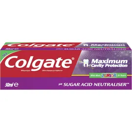 Colgate Maximum Cavity Protection Junior 6+ Ετών Toothpaste 50ml