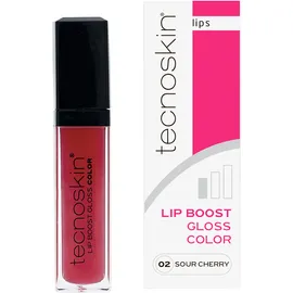 Tecnoskin Lip Boost Gloss Color 02 Sour Cherry 7ml