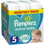 Pampers Active Baby No5 (11-16kg) 150pcs