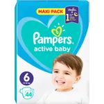 Pampers Active Baby No 6 (13-18kg) Maxi Pack 44τμχ