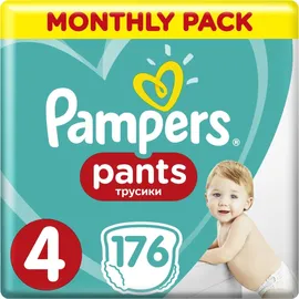 Pampers Pants Νο4 (9-14kg) 176pcs