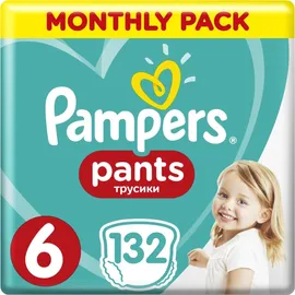 Pampers Pants No.6 (15+Kg) 132 Πάνες