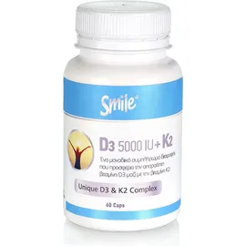Am Health Smile D3 5000 IU + K2 60caps