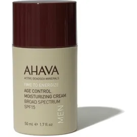 Ahava Mens Age Control Moisturizing Cream Broad Spectrum SPF15 50ml