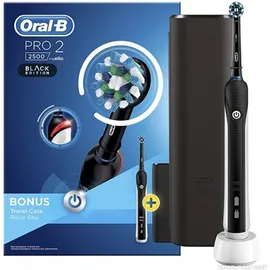 Oral-B Pro 2 2500 Black Edition Electric Toothbrush + Gift Θήκη