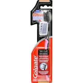 Colgate SlimSoft Ultra Charcoal Soft Οδοντόβουρτσα 1τμχ
