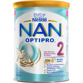 Nestle Nan Optipro 2 Γάλα 2ης Βρεφικής Ηλικίας σε Σκόνη από τον 6ο Μήνα 400gr