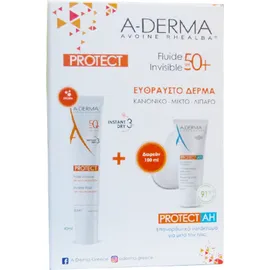 A-Derma Invisible Fluid SPF50+ Set
