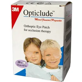 3M Opticlude Mini Junior Eye Patches 5.0cm x 6.2cm 20τμχ (1537)