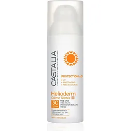 Castalia Helioderm Creme Teintee SPF30 Protection x3 50ml