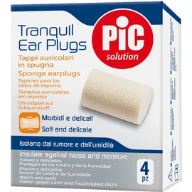 Pic Solution Tranquil Ear Plugs Ωτοασπίδες Σπόγγου 4τμχ