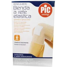 Pic Solution Bend A Rete Ελαστικός Δικτυωτός Επίδεσμος για την Κνήμη και Γόνατο 1τμχ