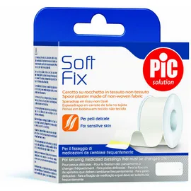 Pic Solution Soft Fix Ρολό Λευκοπλάστη από μη Υφασμένο Ύφασμα 2,5cm x 5m 1τμχ