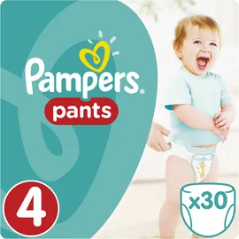 Pampers Pants No 4 (9-15 Kg) 30 Πάνες Βρακάκι