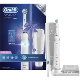 ORAL-B Smart4 4500S Επαναφορτιζόμενη Ηλεκτρική Οδοντόβουρτσα + Δώρο Θήκη Ταξιδιού
