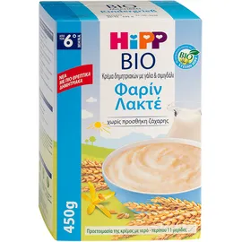 Hipp BIO Φαρίν Λακτέ 6m+, 450gr