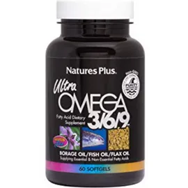 Nature's Plus Ultra Omega 3/6/9 60softgels