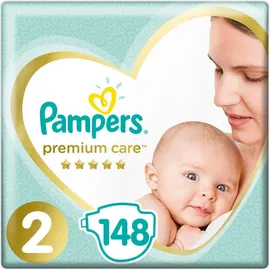 Pampers Premium Care Νο.2 (4-8kg) 148 Πάνες