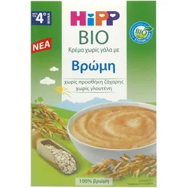 Hipp Bio Κρέμα Χωρίς Γάλα με Βρώμη Μετά τον 4ο Μήνα 200g