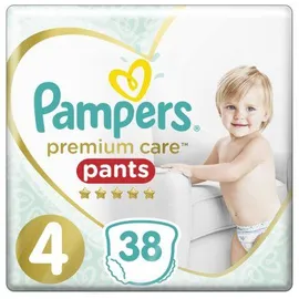 Pampers Premium Care Pants No4 (9-15kg) 38pcs