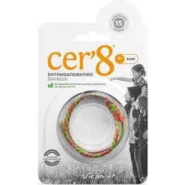 Vican Cer'8 Band Εντομοαπωθητικό Βραχιόλι 1τμχ