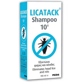 Licatack Shampoo 10 Aντιφθειρικό Σαμπουάν 100ml