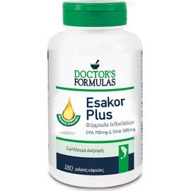 Doctor's Formulas Esakor Plus Φόρμουλα Ιχθυελαίων 180 softgels
