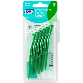 TePe International Brush Angle No.5 Πράσινο 0.8mm 6τμχ