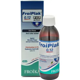 Froika Froiplak 0.12 PVP Action Mouthwash με Στέβια 250ml
