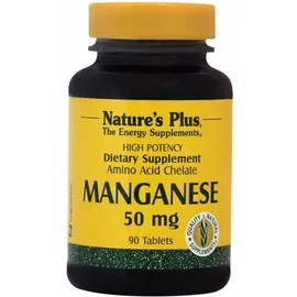 Nature's Plus MANGANESE 50MG, 90TABS