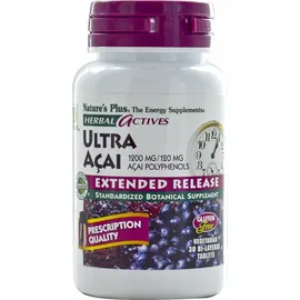 Nature's Plus Ultra Acai E/R Tab 1200mg Bilayer 30tabs