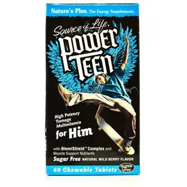 Nature's Plus Power Teen For Him 60Chewtabs