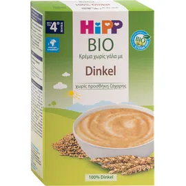 Hipp Bio Κρέμα Χωρίς Γάλα με Dinkel Μετά τον 4ο Μήνα 200g