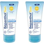 Bepanthol Sun Face Cream Sensitive Skin SPF50 2x50ml