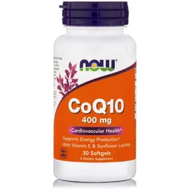 Now Foods CoQ10 400mg 30Softgels