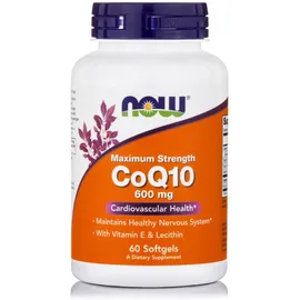 Now Foods CoQ10 600mg 60Softgels
