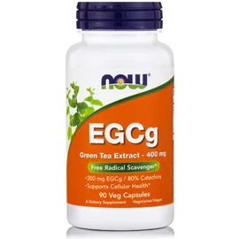 Now Foods EGCg Green Tea Extract 400mg (50% ECGg, 98% Polyphenols) 90Vcaps