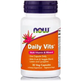 Now Foods Daily Vits Multi (+Lycopene and Lutein) Vegetarian 30Vcaps